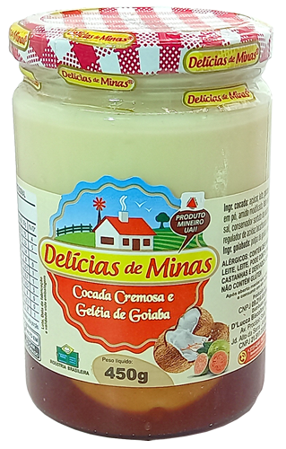 Cocada Cremosa com Goiaba