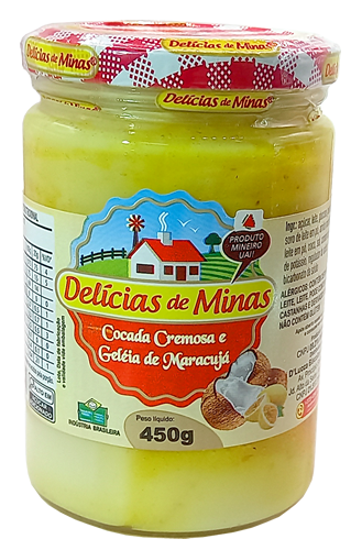 Cocada Cremosa com Maracuja