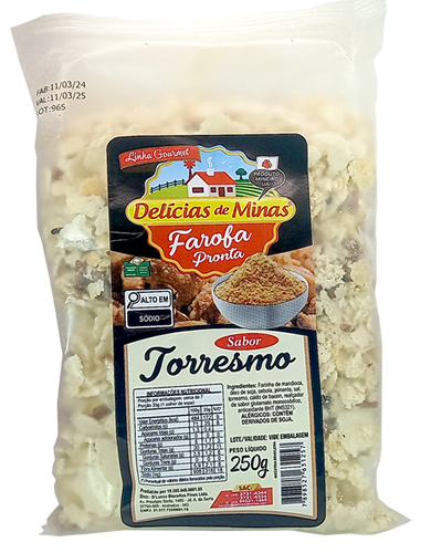 Farofa com Torresmo